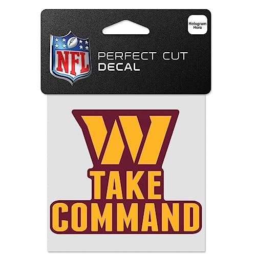 Wincraft NFL Perfect Cut 10x10cm Aufkleber Washington Commanders SLG von Wincraft