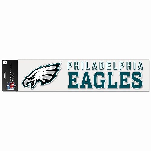 WinCraft NFL Philadelphia Eagles Perfect Cut Aufkleber, 10,2 x 43,2 cm von Wincraft