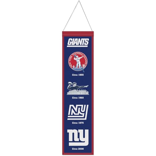 Wincraft New York Giants Evolution NFL Wool Banner 80x20cm von Wincraft