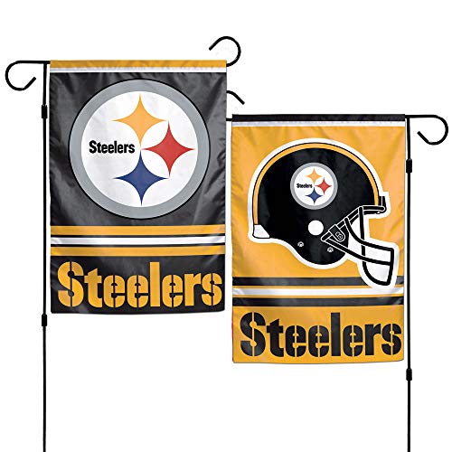 WinCraft Unisex-Erwachsene 8381013 NFL Pittsburgh Steelers WCR08381013 Gartenflagge, 27,9 x 38,1 cm, 11" x 15" von Wincraft