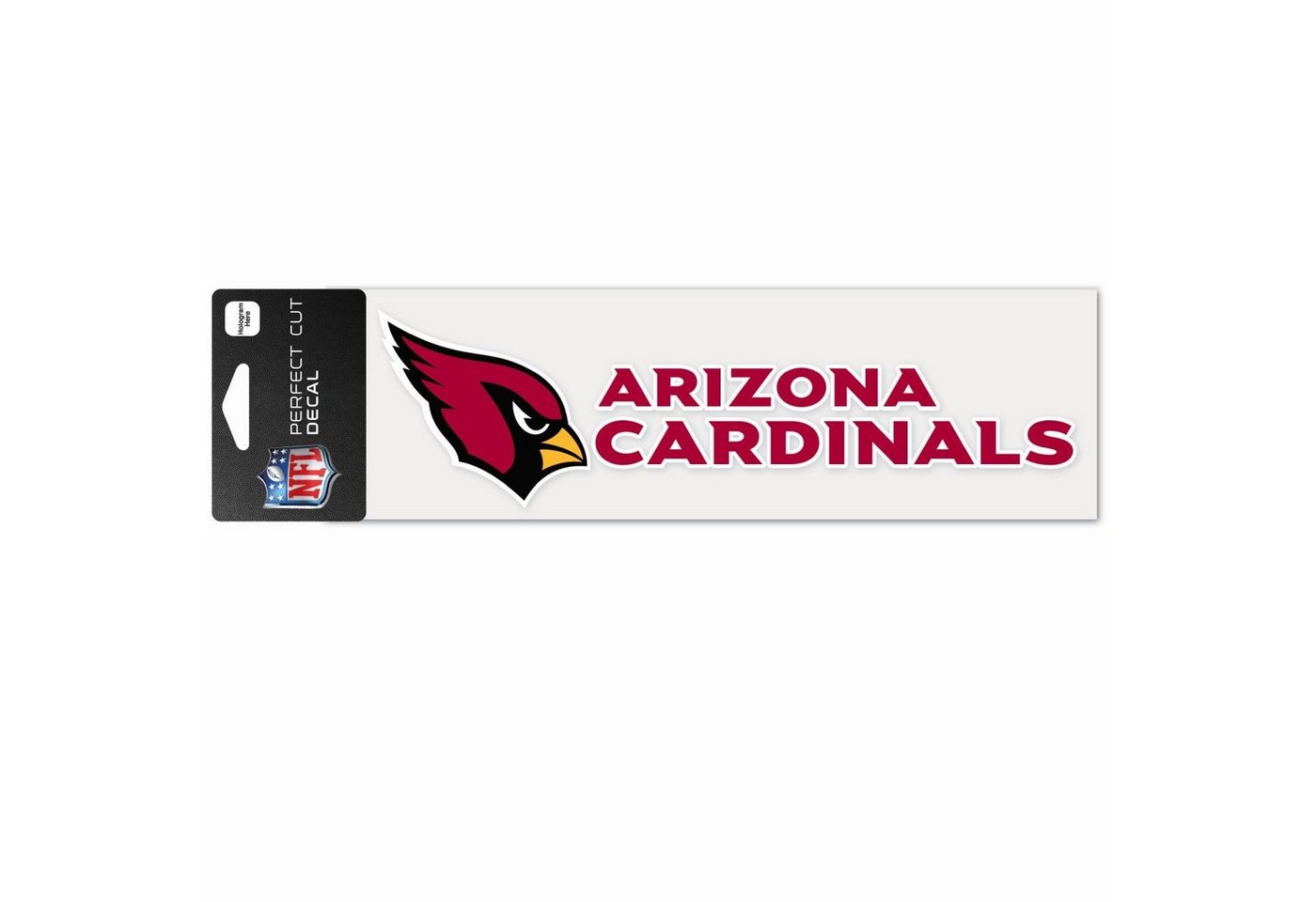 WinCraft Wanddekoobjekt NFL Perfect Cut Aufkleber 8x25cm Arizona Cardinals von WinCraft