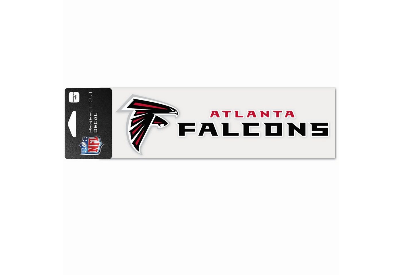 WinCraft Wanddekoobjekt NFL Perfect Cut Aufkleber 8x25cm Atlanta Falconss von WinCraft