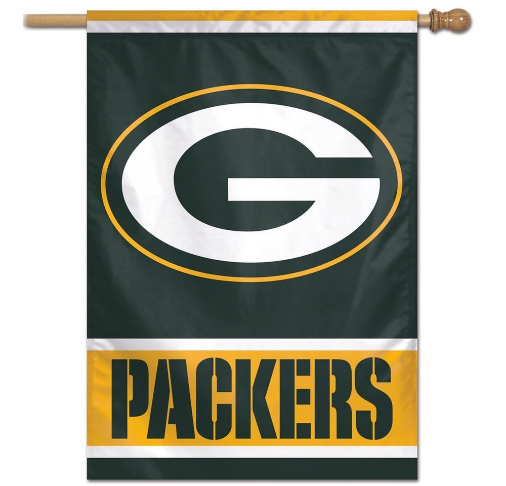 WinCraft Wanddekoobjekt NFL Vertical Fahne 70x100cm Green Bay Packers von WinCraft