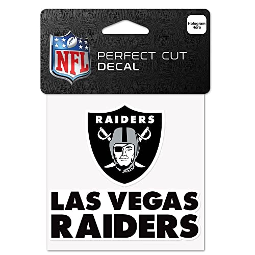 Wincraft Aufkleber 10x10cm - NFL Las Vegas Raiders, Einheitsgröße von Wincraft