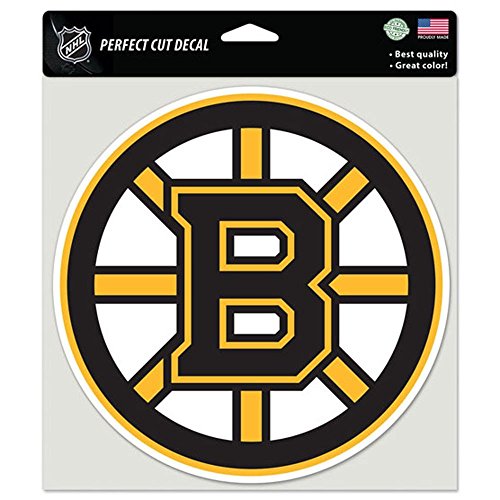 Wincraft NHL Boston Bruins 85638010 Perfect Cut Color Aufkleber, 20,3 x 20,3 cm, Schwarz von Wincraft