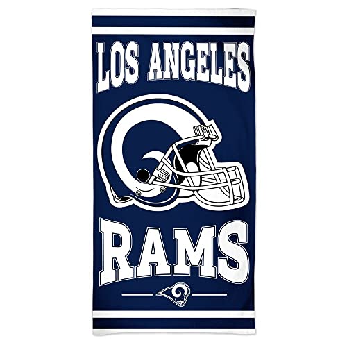 WinCraft NFL Los Angeles Rams Fiber Strandtuch 76,2 x 152,4 cm von Wincraft
