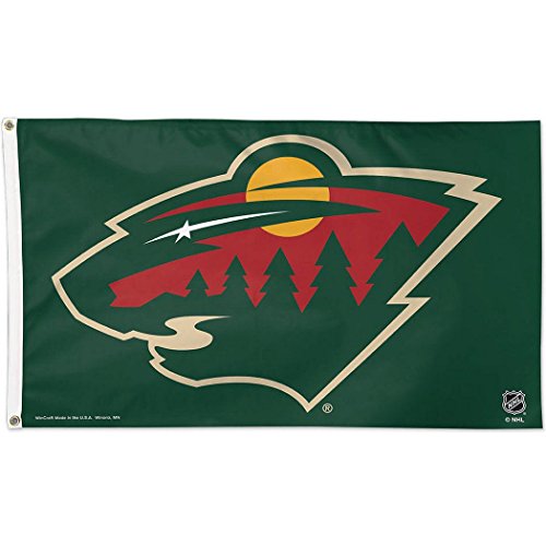 NHL Minnesota Wild Deluxe Flagge, 91 x 152 cm von Wincraft