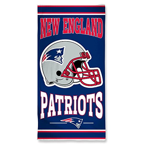 Offizielles NFL "New England Patriots" Strandhandtuch, Badetuch in 150x75 cm von Wincraft
