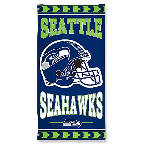 Offizielles NFL "Seattle Seahawks" Strandhandtuch, Badetuch in 150x75 cm von Wincraft