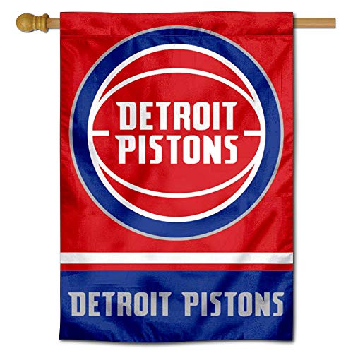 WinCraft Detroit Pistons Double Sided House Banner Flag von Wincraft
