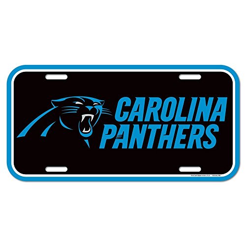 WinCraft NFL Carolina Panthers Nummernschild von Wincraft