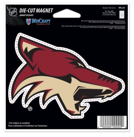 WinCraft NHL Arizona Coyotes Magnet, gestanzt, 11,4 x 15,2 cm von Wincraft