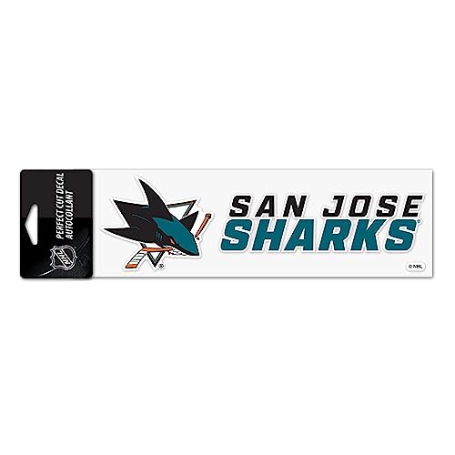 Wincraft Aufkleber 8x25cm - NHL San Jose Sharks von Wincraft