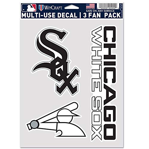 Wincraft Chicago White Sox Multi-Use MLB Aufkleber-Set (3 STK.) von Wincraft