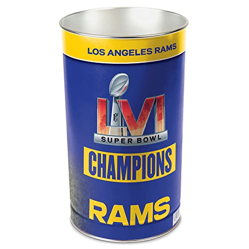 Wincraft Los Angeles Rams Super Bowl LVI Champions NFL Papierkorb von Wincraft