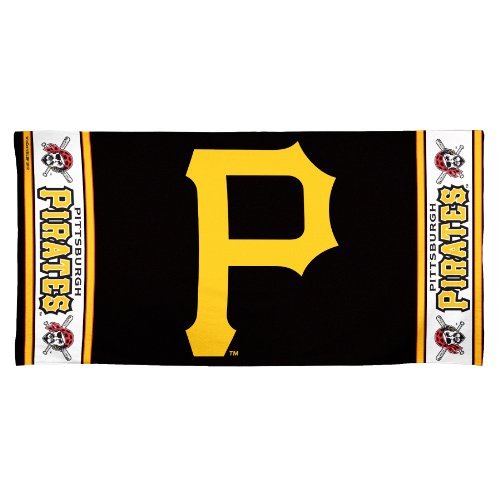 Wincraft MLB Pittsburgh Pirates 30 x 60 Faserreaktives Strandtuch von Wincraft