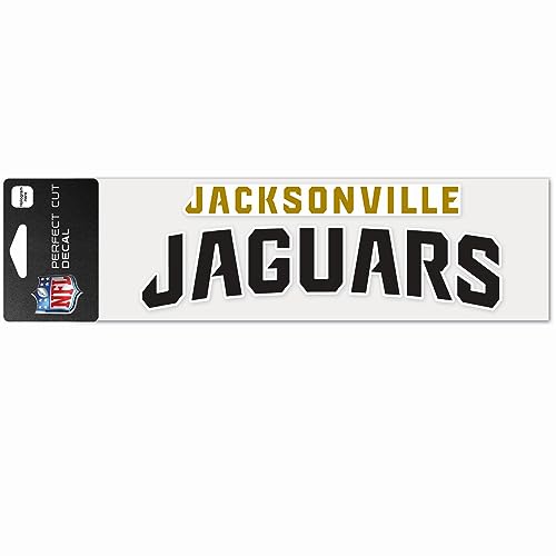 Wincraft NFL Jacksonville Jaguars WCR29256014 Perfect Cut Aufkleber, 7,6 x 25,4 cm von Wincraft