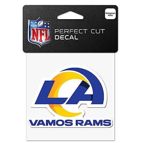 Wincraft NFL Perfect Cut 10x10cm Aufkleber Los Angeles Rams Slogan von Wincraft