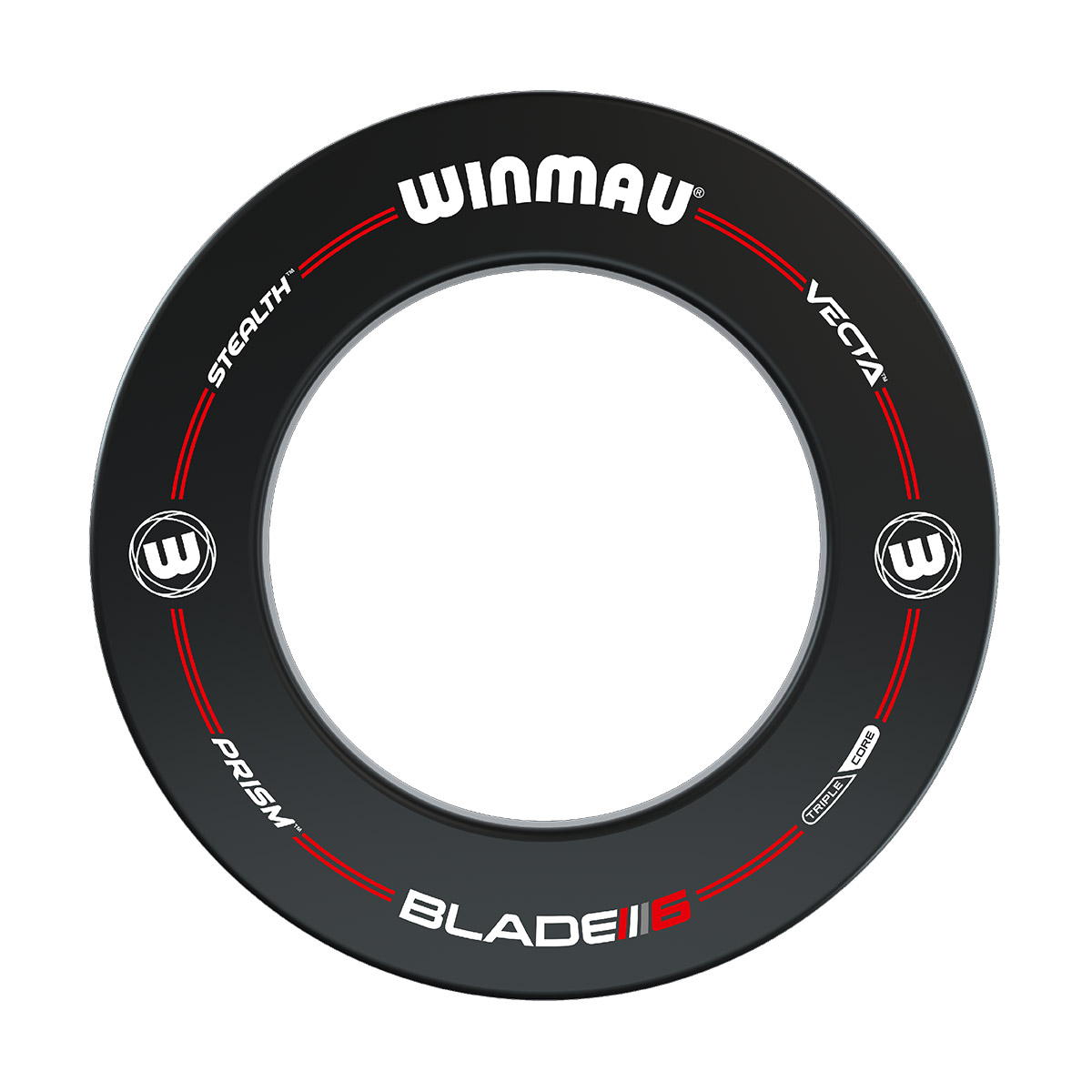 Winmau Dart Surround schwarz Pro Line Blade 6 Edition von Winmau