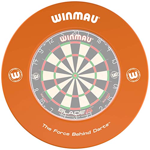 WINMAU Printed Orange Dartscheibe Surround Suitable for All Bristle Dartboards von WINMAU