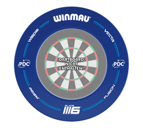 Winmau PDC Dartboard Surround - Blau von Winmau