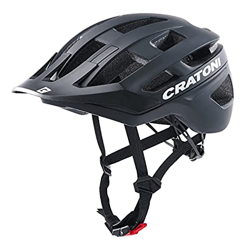 Cratoni helmets GmbH Winora Unisex – Erwachsene Allrace Helme, Schwarz Matt, XXL von Cratoni