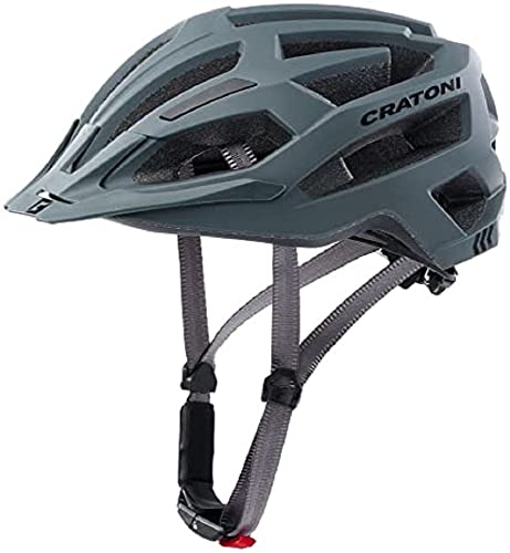 Winora Unisex – Erwachsene Cratoni C-Flash (MTB) Helme, Grau Matt, L/XL von Winora