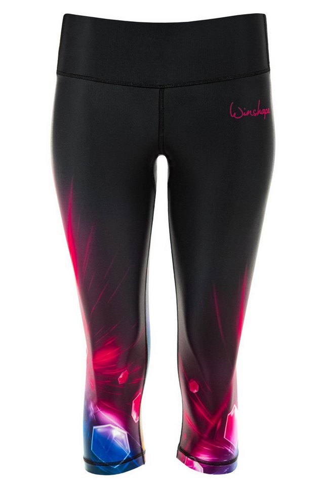 Winshape Leggings AEL202-COSMIC Capri-Leggings mit Anti-Rutsch-Effekt von Winshape