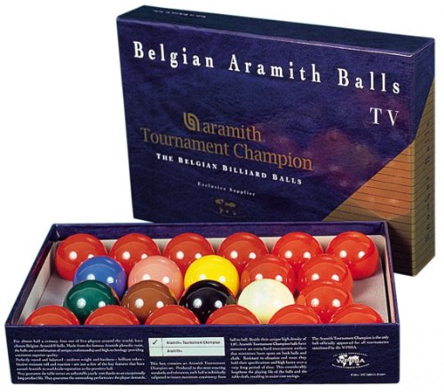 Kugelsatz Aramith Snooker Tournament TV 52,4mm von Winsport