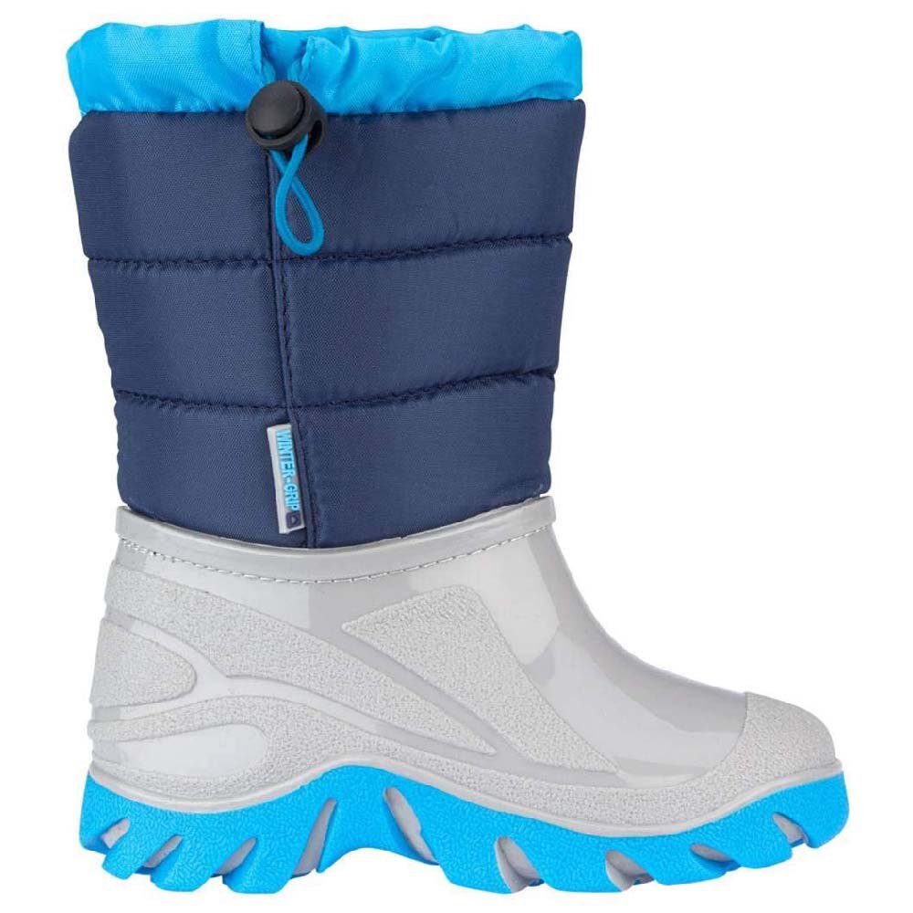 Winter-grip Welly Walker Snow Boots Blau,Grau EU 22-23 von Winter-grip
