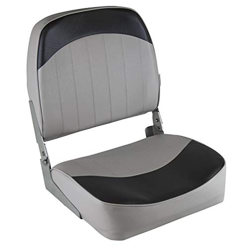 Wise 8WD734PLS-664 Low Back Boat Seat, Grey/Charcoal von Wise