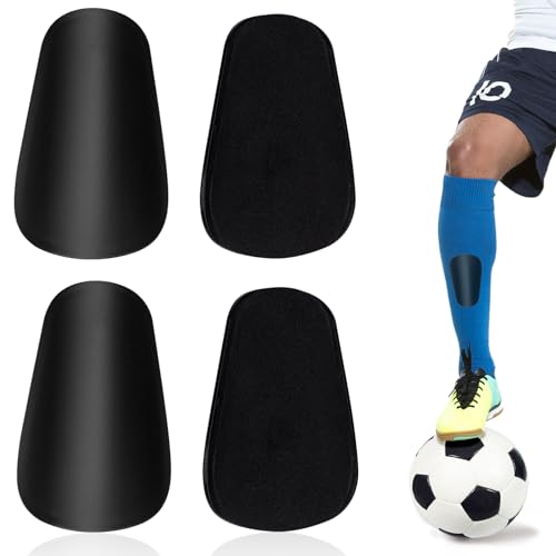 Fußball-Schienbeinschoner, Dunkelgrau 10 x 6 cm Extra Mini Schienbeinschoner für Jugendliche und Erwachsene Schutzausrüstung von WiseJoy