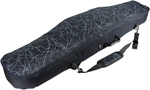 Witan SNOWBOARDTASCHE Board Bag Snowboard Tasche 155/165 cm Snowboardbag Boardsack Rucksack mit Tragegriff Sack (20 - Donner, 165) von Witan