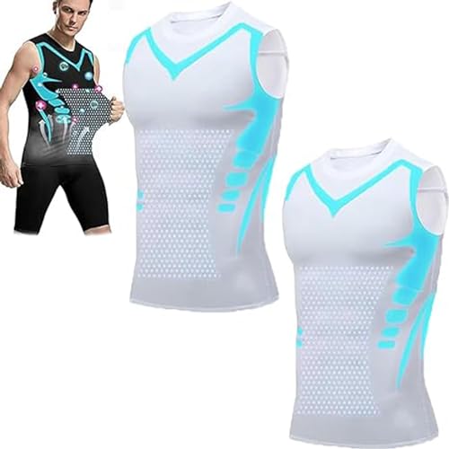 Ion Shaping Vest, 2024 Neue Shaping Weste, Ion Shaping Ärmelloses Shirt (2PCS-C,4XL) von WitmAn