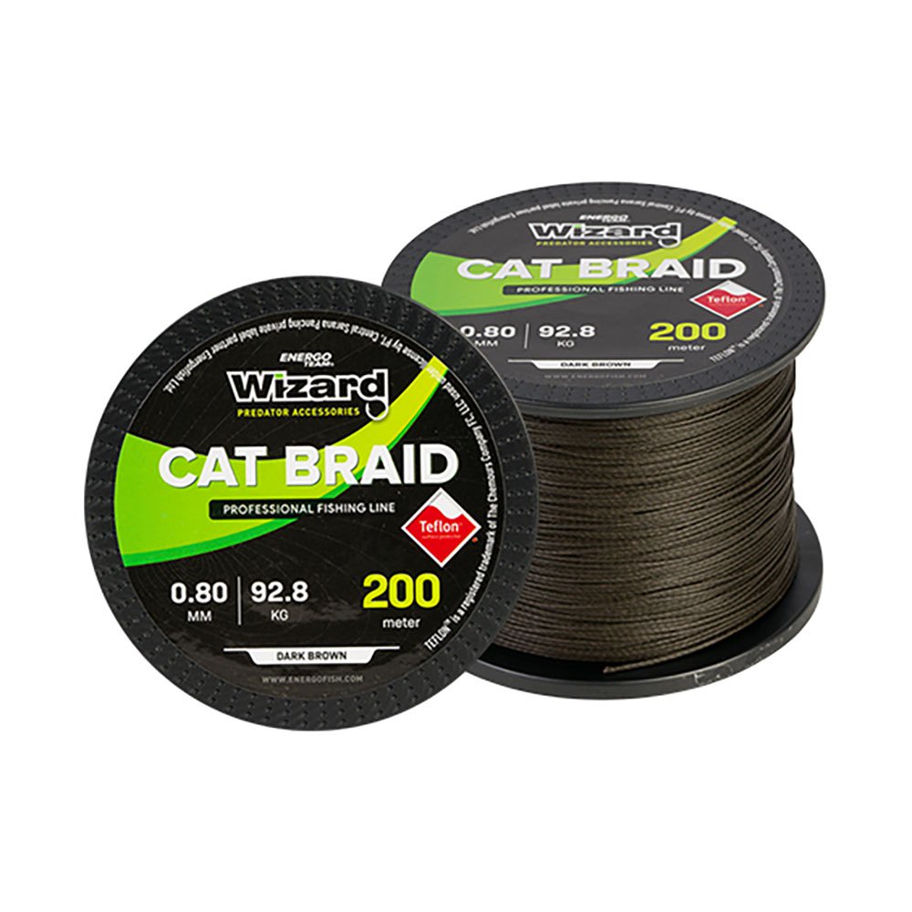 Wizard Cat 200 M Braided Line Durchsichtig 0.700 mm von Wizard