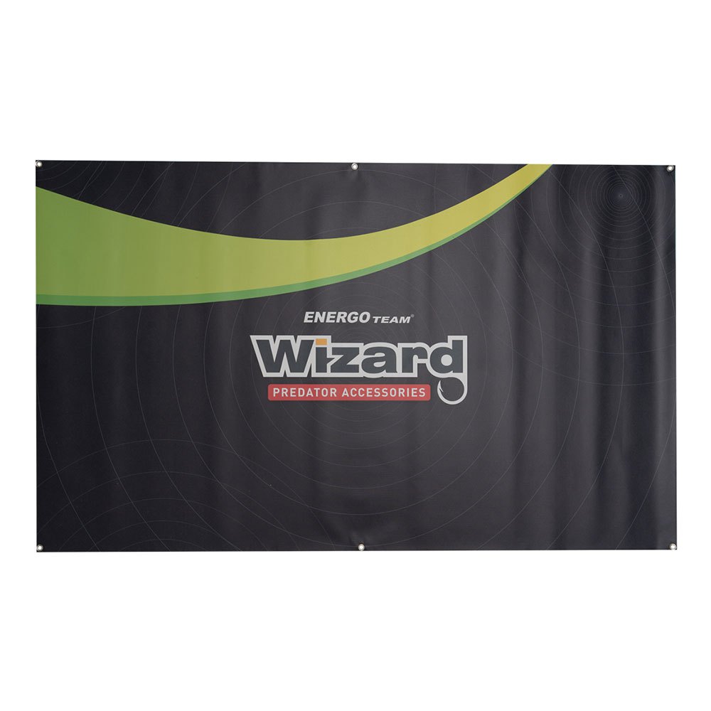 Wizard Logo Stickers Schwarz 150 x 90 cm von Wizard