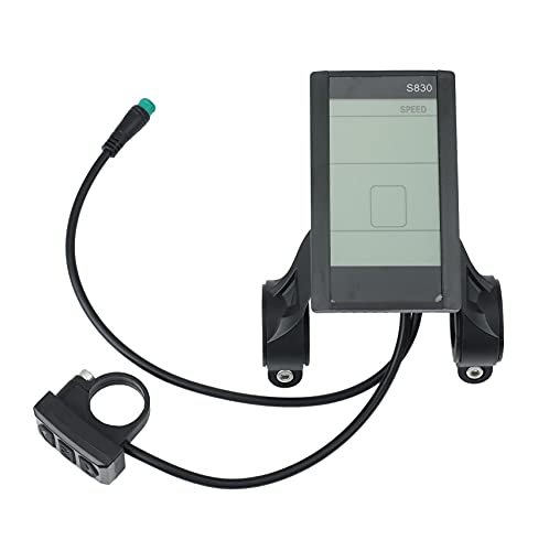 Wlauqueta S830 24V 36V 48V LCD Display Bildschirm für Elektrofahrrad Ebike Meter Panel Universal mit USB Fahrradteilen, wasserdicht von Wlauqueta