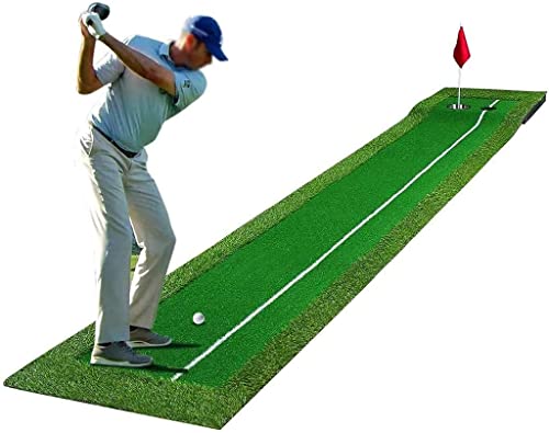 Golf Green Matt Putting-Matte, Golf-Übungs-Trainingshilfe, Ausrüstung für Zuhause, Hinterhof, Büro, 0,75 x 3 Meter (0,753 Meter) (0,75 x 3 Meter) von WolFum