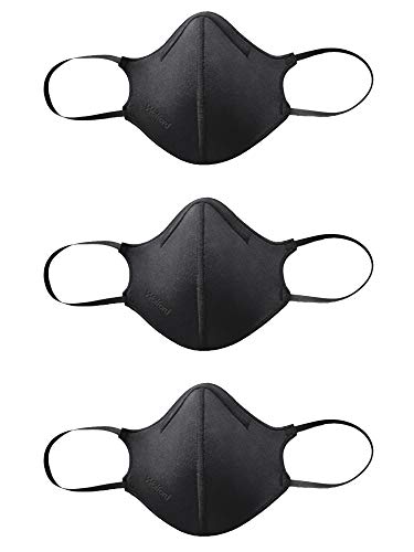Wolford Unisex Care Gesichtsmaske 3Er Pack in Schwarz - Polyester & Elasthan - Einheitsgröße - M/L von Wolford