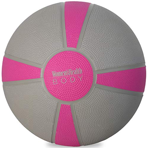 Women’s Health Wall-Ball - Gummi-Medizinball Gewichtsball für effektives Training - Hochwertiger Fitnessball 4 kg zur Stärkung von Muskeln und Ausdauer von Women's Health BODY