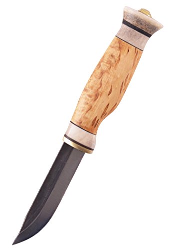 Finnenmesser - Wood-Jewel - 23VP8 Jagdmesser Vuolo 8 - Outdoor Messer von Wood-Jewel
