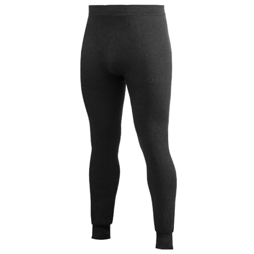 Woolpower Damen Herren Funktionshose Long Johns 400, Farbe:Schwarz, Größe:XXS von Woolpower