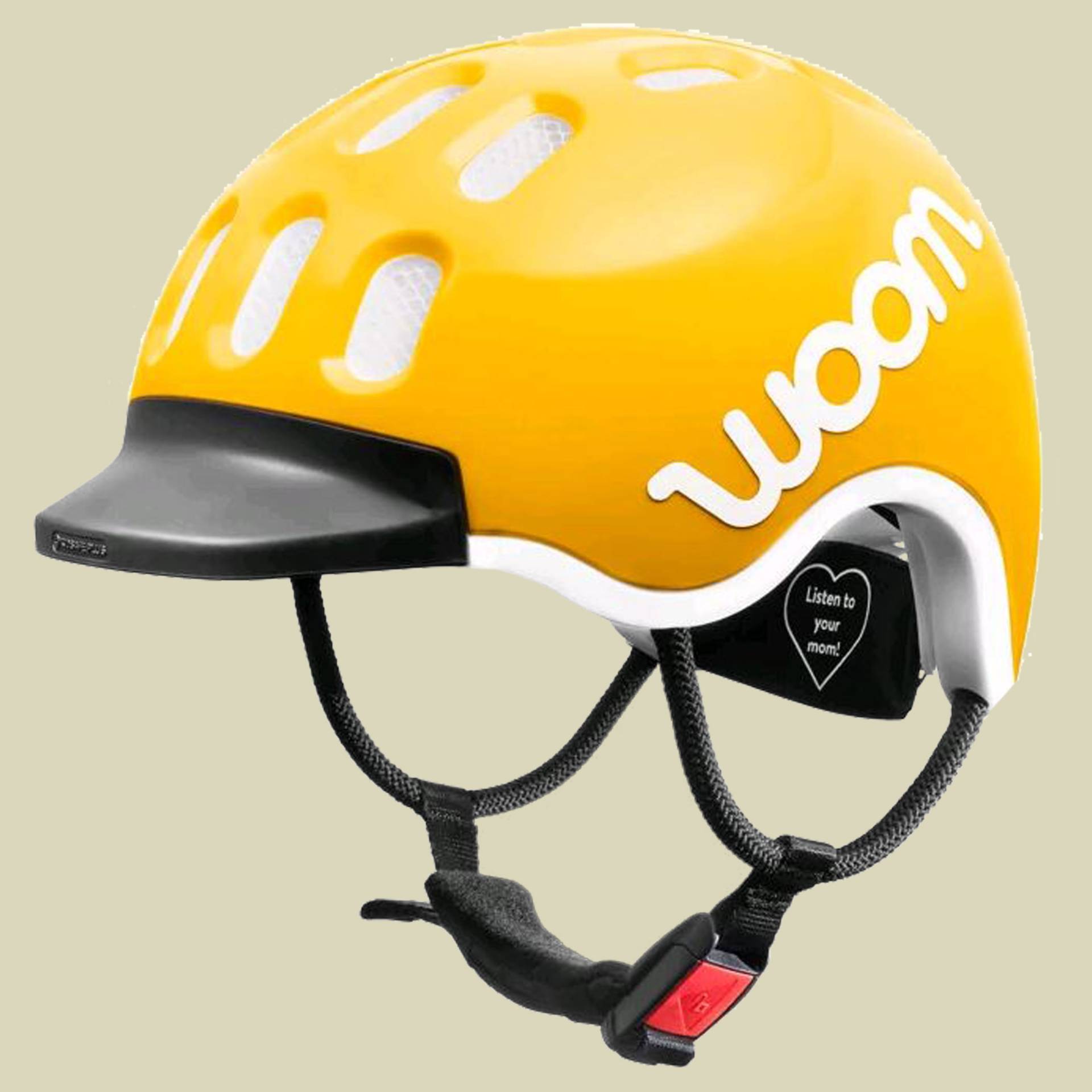 Kids Helm Kopfumfang S 50-53 cm Farbe sunny yellow von Woom