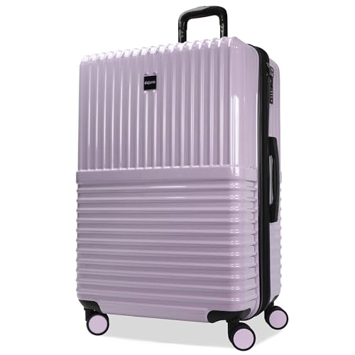World Traveler Dejuno Tonal Leichter Koffer aus Polycarbonat, Hartschale, erweiterbar, mit TSA-Schloss, Lavendel, 28-inch, Dejuno Tonal Leichter Koffer aus Polycarbonat, Hartschale, erweiterbar, mit von World Traveler