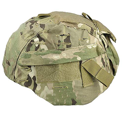 ATAIRSOFT Emerson Airsoft Tactical Helm Abdeckung für Military Mich 2000 Ver2 / ACH Helm mit Rückentasche (MC) von ATAIRSOFT