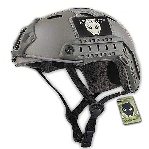 ATAIRSOFT Armee Militär Stil SWAT Kampf PJ Fast Helm für CQB Airsoft Paintball Schießen FG von ATAIRSOFT