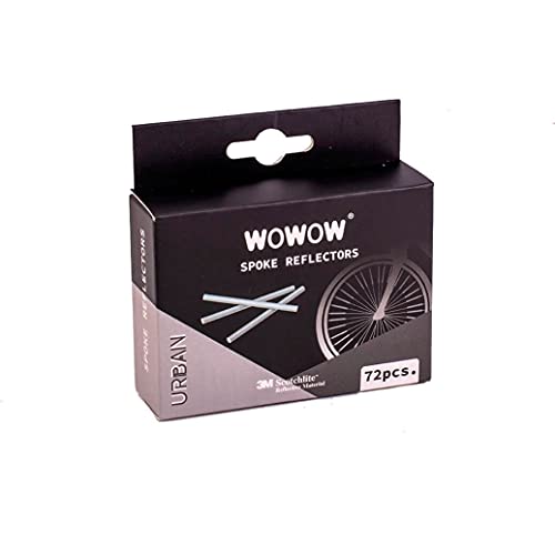 Wowow Unisex – Erwachsene Speichenreflektor-03113156 Speichenreflektor, Silber, Einheitsgröße von WOWOW