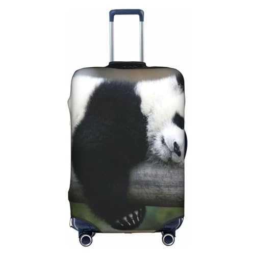 Kofferüberzug, elastisch, passend für 45,7 - 76,2 cm Gepäck, Sommer in Blüte, Panda, XL von Wratle