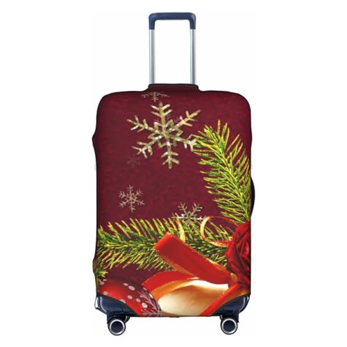 Wratle Kofferabdeckung, elastisch, passend für 45,7 - 76,2 cm große Gepäck, späte Nacht, Autobahn, Weihnachts-Geschenkbox, L von Wratle