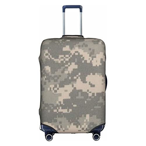 Wratle Kofferabdeckung, elastisch, passend für 45,7 - 76,2 cm große Gepäckstücke, Armee-Digital-Tarnmuster, Armee Digital Camouflage, M von Wratle